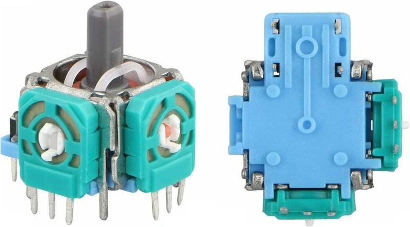 Veanic Replacement Thumbsticks Compatible with PlayStation 5 DualSense Wireless Controller, 3D Joystick Module Parts Analog Caps Compatible with Sony PS5 Controller 4pcs - Image 3